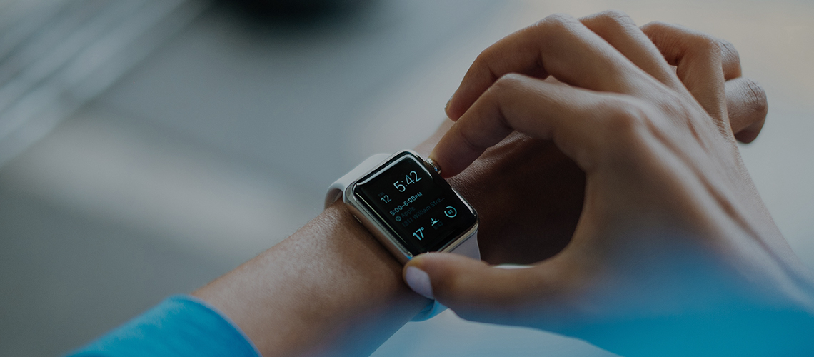 Smartwatch image by Luke Chesser from Unsplash